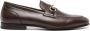 Scarosso horsebit-detail leather loafers Brown - Thumbnail 1