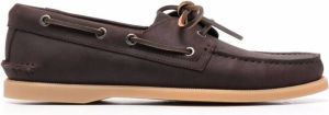 Scarosso Jude boat shoes Brown