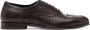 Scarosso Judy lace-up leather brogues Brown - Thumbnail 1