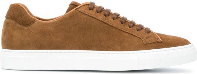 Scarosso lace-up sneakers Brown