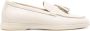 Scarosso Leandra leather loafers White - Thumbnail 1