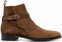 Scarosso Libero buckled boots Brown - Thumbnail 1