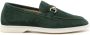 Scarosso Lilia suede loafers Green - Thumbnail 1