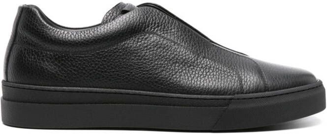 Scarosso Luca leather sneakers Black