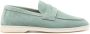 Scarosso Luciano suede loafers Green - Thumbnail 1