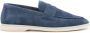 Scarosso Luciano suede penny loafers Blue - Thumbnail 1