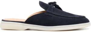 Scarosso Lucrezia suede mules Blue