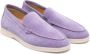 Scarosso Ludovica slip-on suede loafers Purple - Thumbnail 1