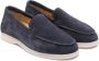 Scarosso Ludovica suede loafers Blue - Thumbnail 1