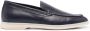 Scarosso Ludovico leather loafers Blue - Thumbnail 1