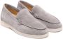 Scarosso Ludovico slip-on suede loafers Grey - Thumbnail 1