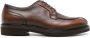 Scarosso Mario leather derby shoes Brown - Thumbnail 1