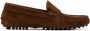 Scarosso Michael suede loafers Brown - Thumbnail 1