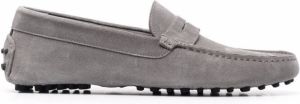 Scarosso Michael suede loafers Grey