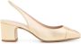 Scarosso Miranda 65mm metallic pumps Gold - Thumbnail 1