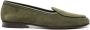 Scarosso Nele suede loafers Green - Thumbnail 1