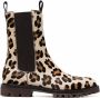 Scarosso Nick Wooster leopard boots Neutrals - Thumbnail 1