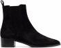Scarosso Olivia suede ankle boots Black - Thumbnail 1