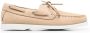 Scarosso Oprah leather boat shoes Neutrals - Thumbnail 1