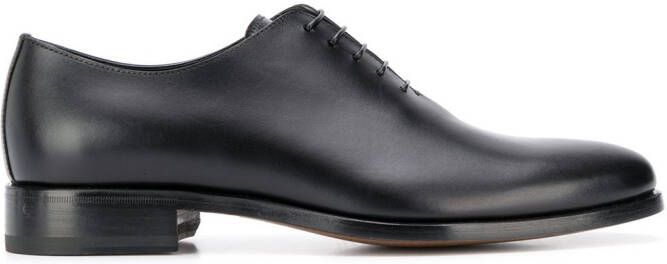 Scarosso Ignazio leather Oxford shoes Black