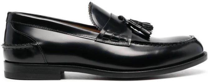 Scarosso Ralphine tassel-trim loafers Black