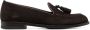 Scarosso Sienna tasselled leather loafers Brown - Thumbnail 1