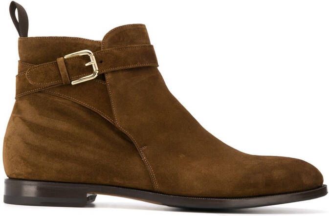 Scarosso Taylor ankle boots Brown