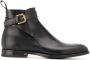 Scarosso Taylor buckled ankle boots Black - Thumbnail 1