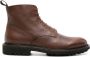 Scarosso Thomas leather boots Brown - Thumbnail 1