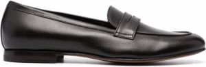 Scarosso Valeria leather penny loafers Brown