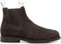 Scarosso William III leather Chelsea boots Brown - Thumbnail 1