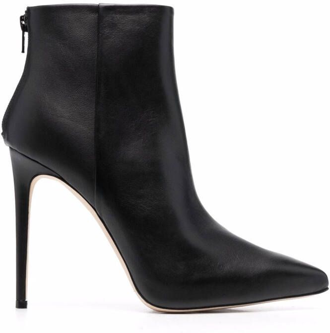 Scarosso x Brian Atwood Fabi leather ankle boots Black