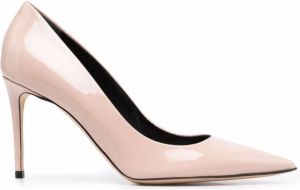 Scarosso x Brian Atwood Gigi patent leather pumps Pink