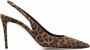 Scarosso x Brian Atwood Sutton slingback pumps Brown - Thumbnail 1