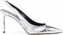 Scarosso x Brian Atwood Sutton slingback pumps Silver - Thumbnail 1