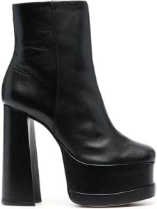 Schutz 135mm block-heel ankle-boots Black