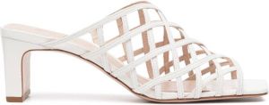 Schutz slip-on woven sandal White