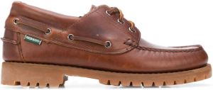 Sebago Acadia lace-up loafers Brown