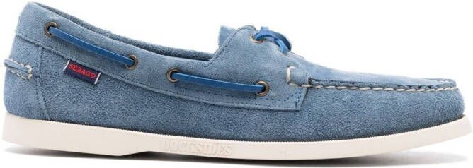 Sebago calf suede classic boat shoes Blue