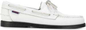 Sebago classic boat shoes White