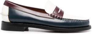 Sebago Dan Spinnaker color-block loafers Neutrals