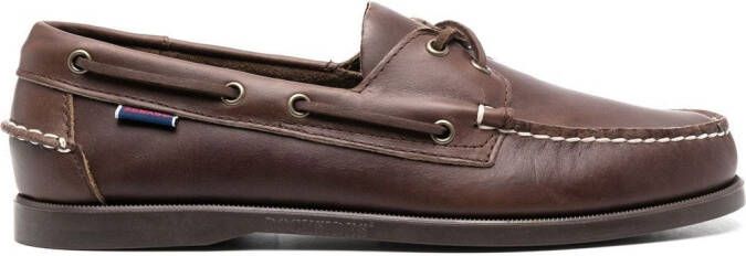 Sebago Docksides Portland boat shoes Brown