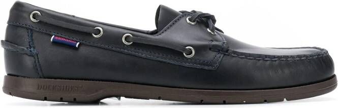 Sebago lace-up boat shoes Blue