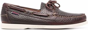 Sebago leather boat shoes Brown