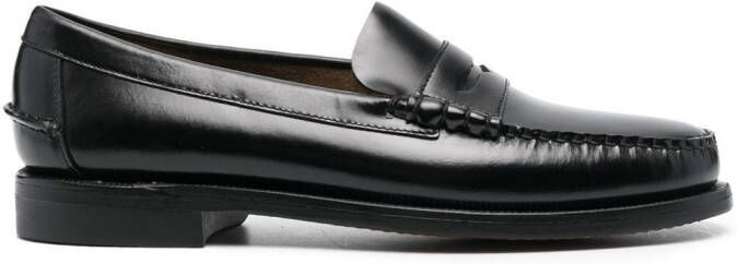 Sebago slip-on leather loafers Black