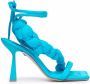 Sebastian Milano braided-strap detail sandals Blue - Thumbnail 1