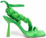 Sebastian Milano braided strap sandals Green - Thumbnail 1