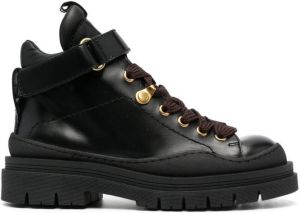 See by Chloé 45mm hiking boots Black