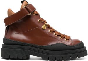 See by Chloé 45mm hiking boots Brown