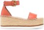 See by Chloé 75mm platform espadrilles Pink - Thumbnail 1